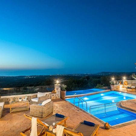 New Villa Kantifes 4 Families Or Couples With Private Pool & Bbq Kirianna Buitenkant foto