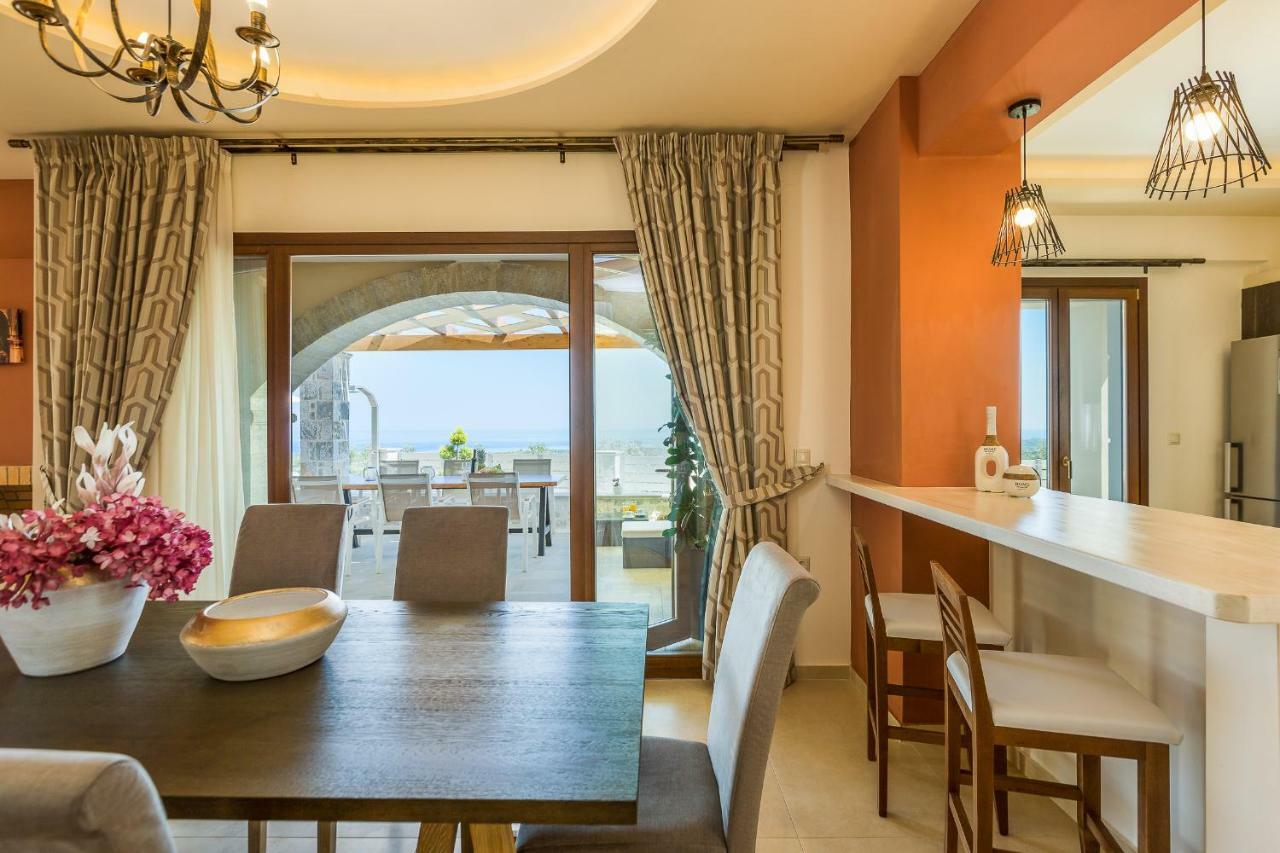 New Villa Kantifes 4 Families Or Couples With Private Pool & Bbq Kirianna Buitenkant foto