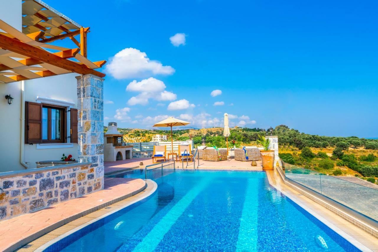 New Villa Kantifes 4 Families Or Couples With Private Pool & Bbq Kirianna Buitenkant foto
