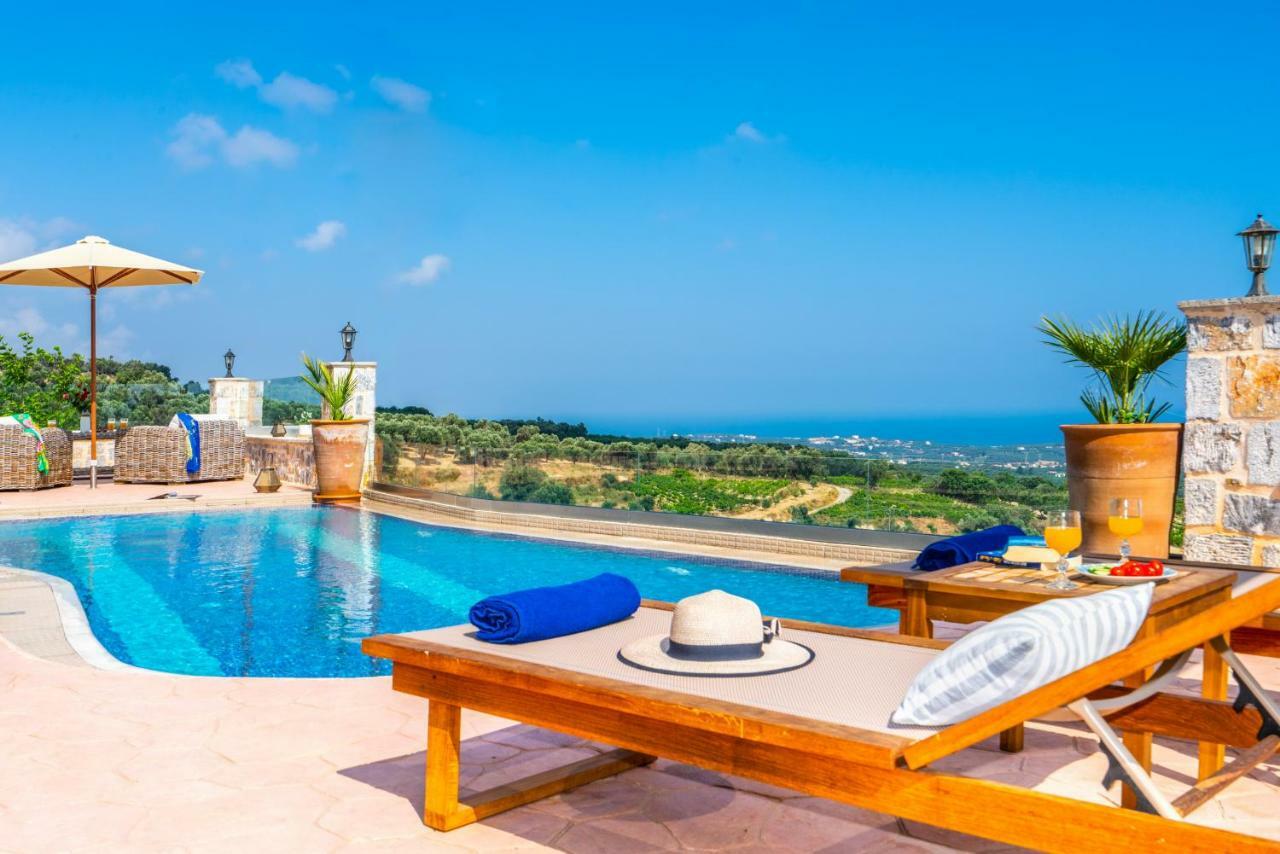 New Villa Kantifes 4 Families Or Couples With Private Pool & Bbq Kirianna Buitenkant foto