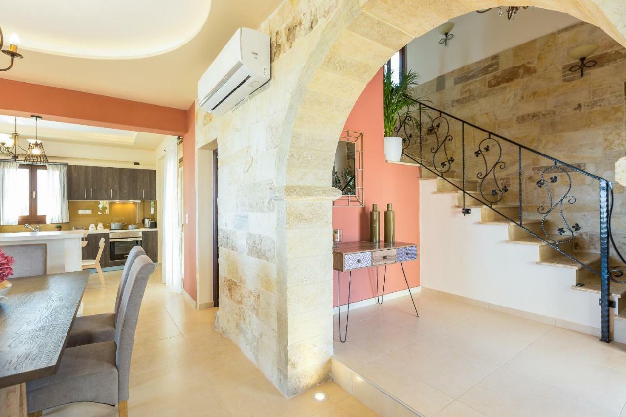 New Villa Kantifes 4 Families Or Couples With Private Pool & Bbq Kirianna Buitenkant foto